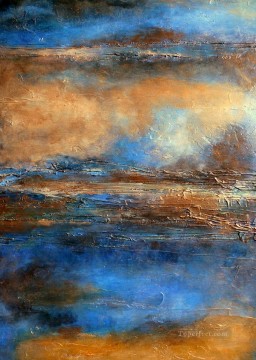Paisajes Painting - paisaje marino abstracto 055